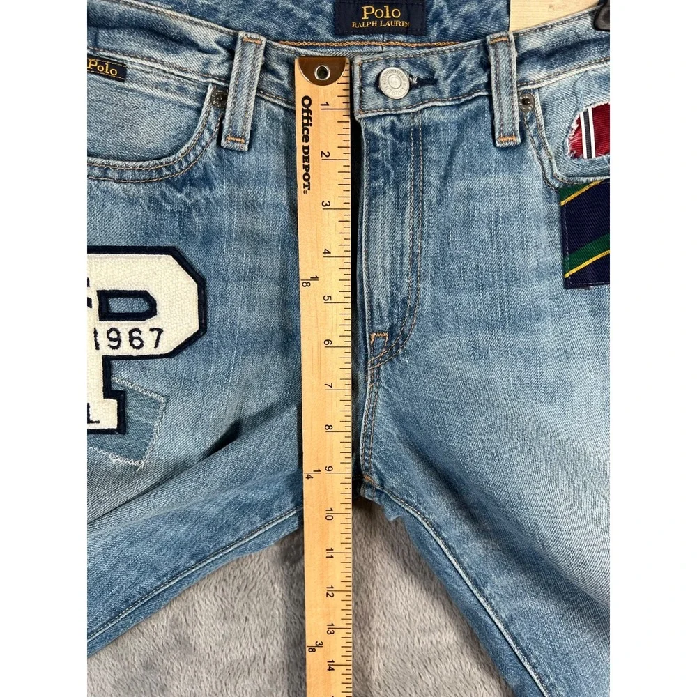 Polo Ralph Lauren Kids Jeans 16 fits 29x29 Astor Slim Boyfriend Patchwork